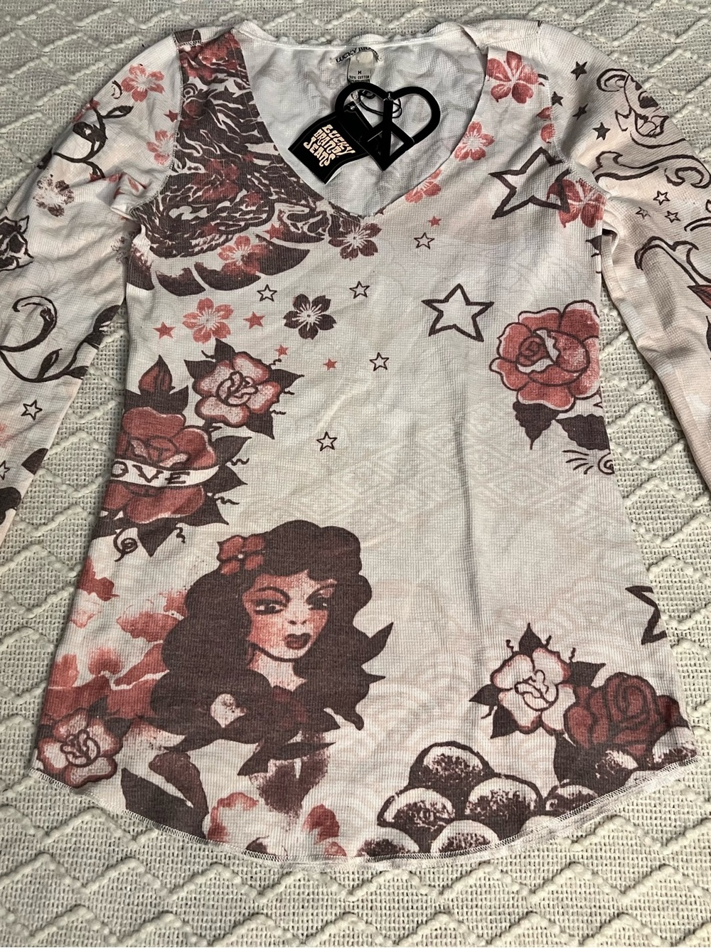 NWT Lucky Brand Long Sleeve Shirt